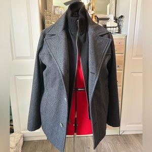 Kenneth Cole Men’s size Large Wool Pea Coat